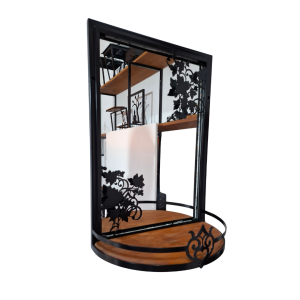 ESPELHO APARADOR COM LED